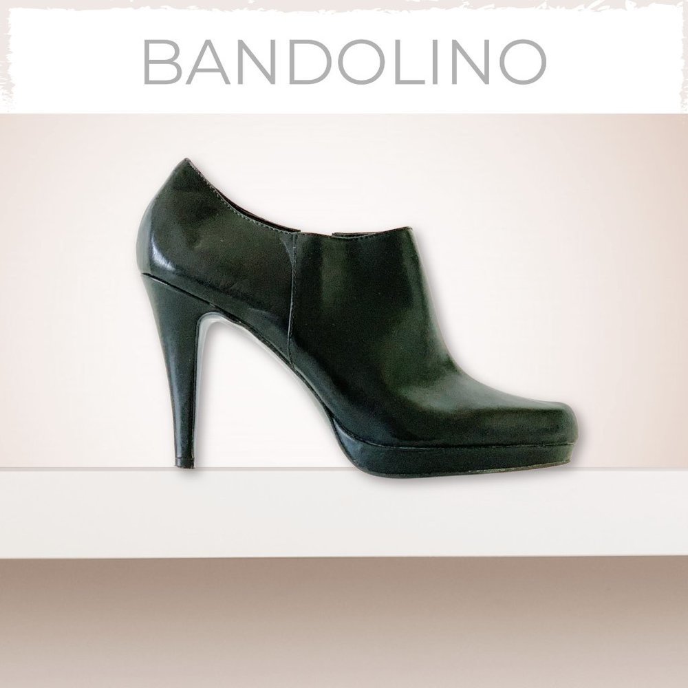 ⭐️❤️ BANDOLINO Black Ankle Booties Courtnie 7M